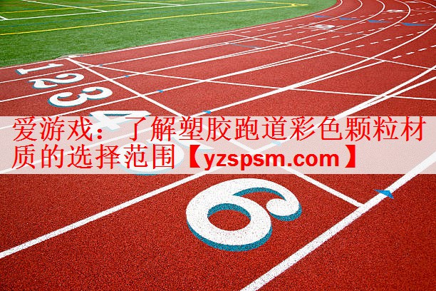 爱游戏：了解塑胶跑道彩色颗粒材质的选择范围