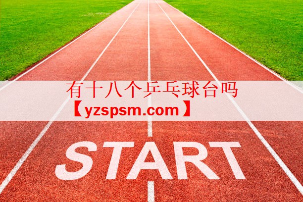 有十八个乒乓球台吗