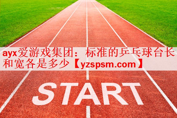 ayx爱游戏集团：标准的乒乓球台长和宽各是多少